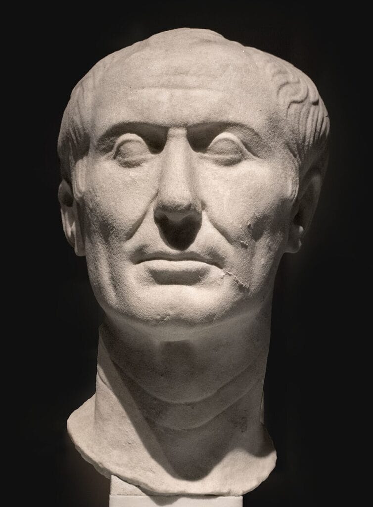 Marble bust of Julius Caesar, Tusculum portrait (mid-1st century BC)