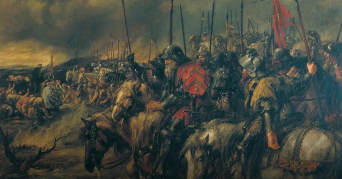 Did French Knights Drown in Their Own Armor