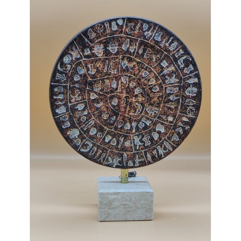 Ceramic fragment bearing Minoan administrative marks