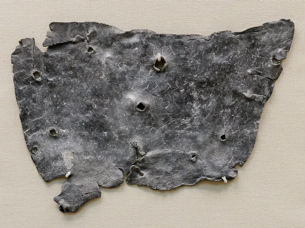 British Museum curse tablet lead sheet