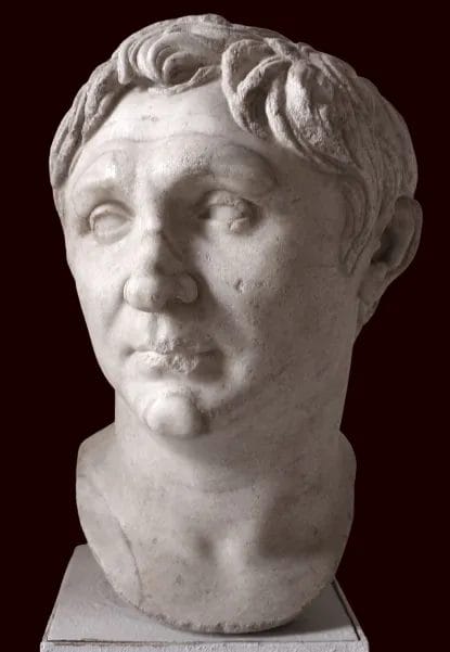 Marble portrait bust of Gnaeus Pompeius Magnus from Venice’s National Archaeological Museum