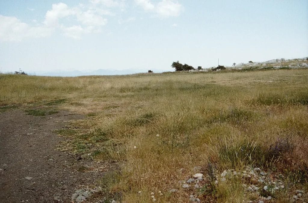 Plateau on Mount Lykaion in Arcadia