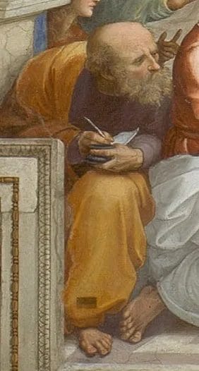 Anaximander portrait Greek Philosopher Before Socrates