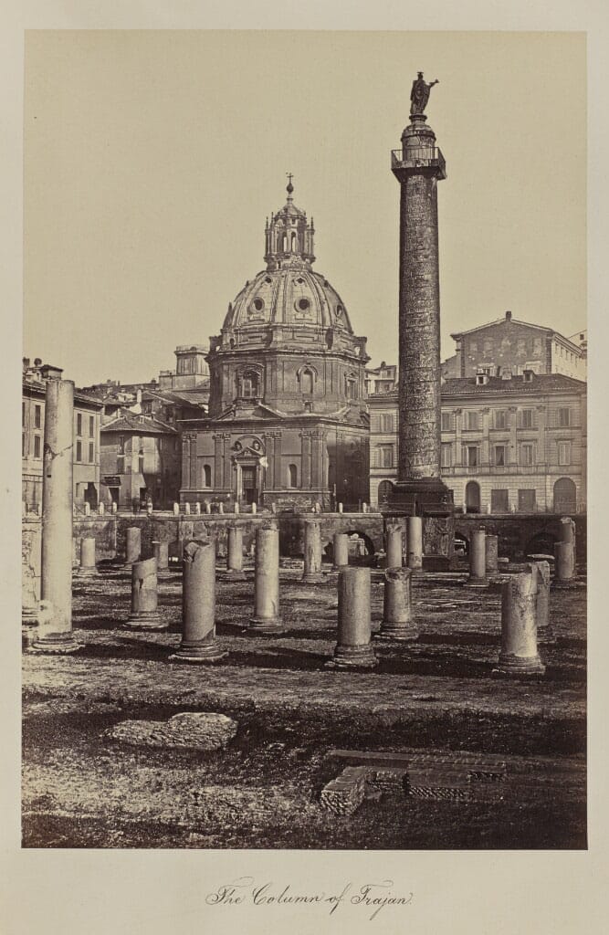 Column of Trajan photograph Rome spiral relief Dacian Wars monument