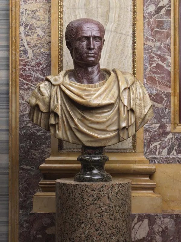 Marcus Agrippa portrait bust Roman general admiral Actium naval commander