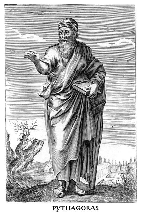 Pythagoras portrait — 9 Greek Philosophers Before Socrates