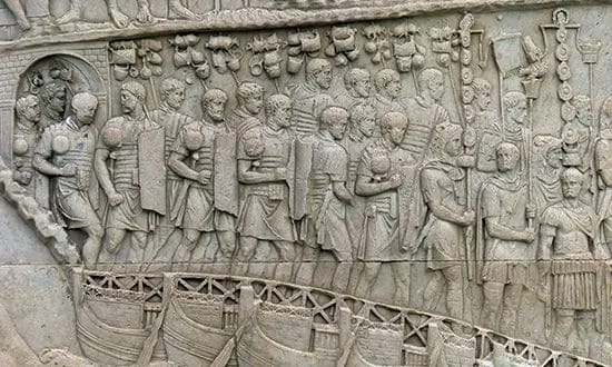 Trajan's Column Legionary Relief