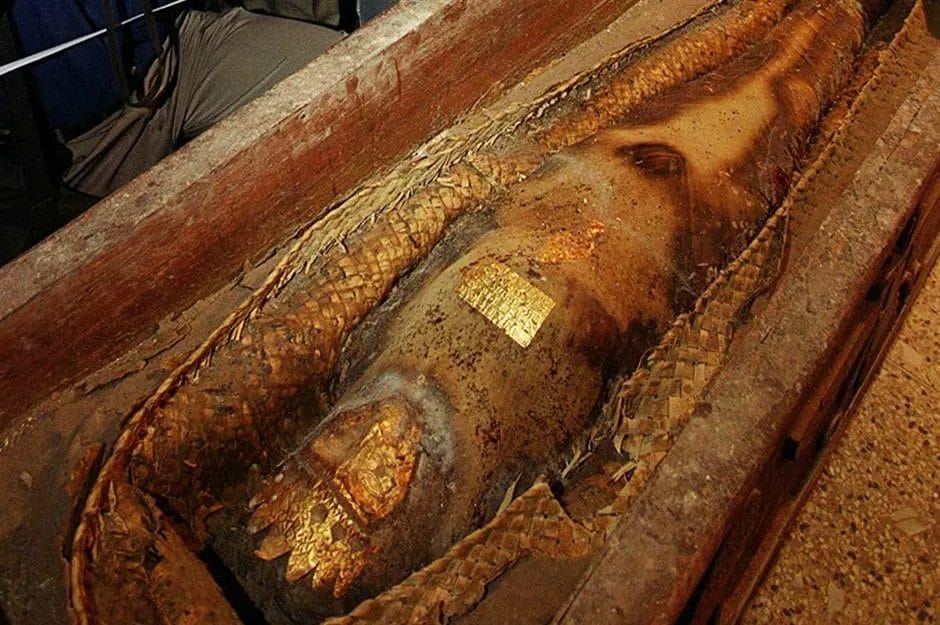 Egyptian mummy Persian Princess hoax forensic murder victim