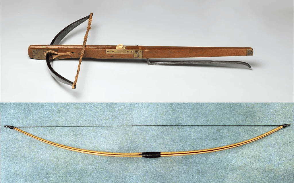 Crossbow vs longbow