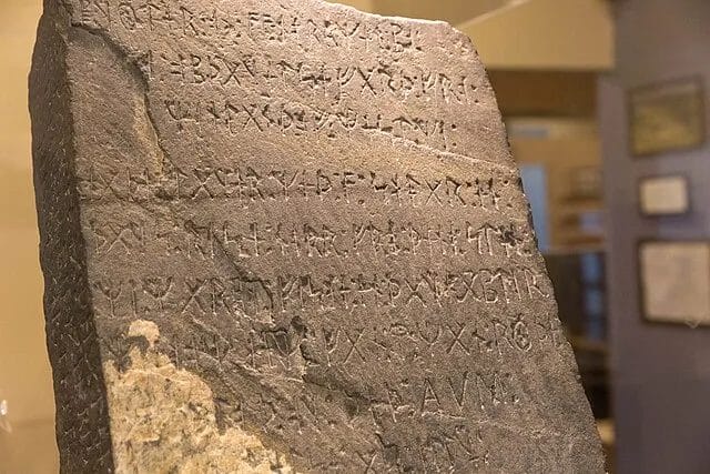 Kensington Runestone Minnesota hoax 1898 runic inscription Olof Ohman