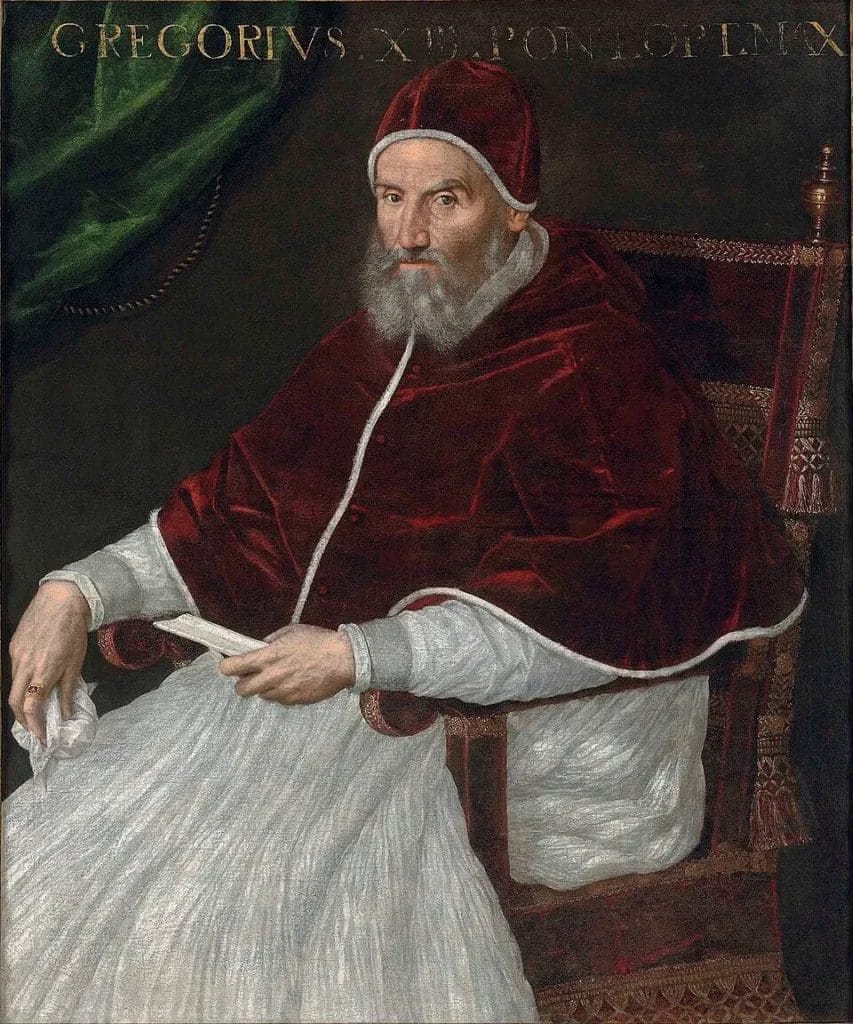 Pope Gregory XIII portrait Lavinia Fontana