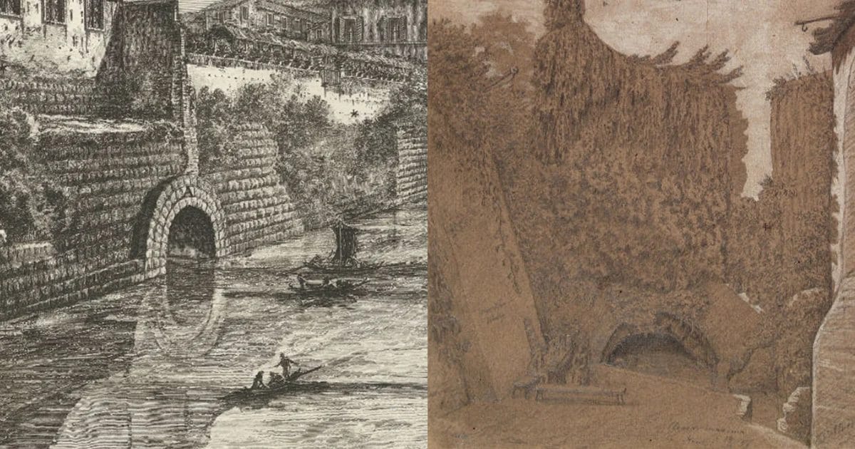 The Cloaca Maxima Rome's 2,600-Year-Old Sewer System Still Flowing Today
