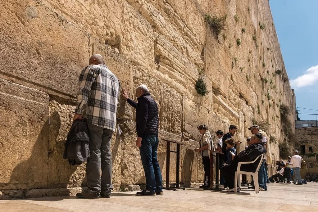 Western Wall Kotel Jerusalem Jewish prayer plaza