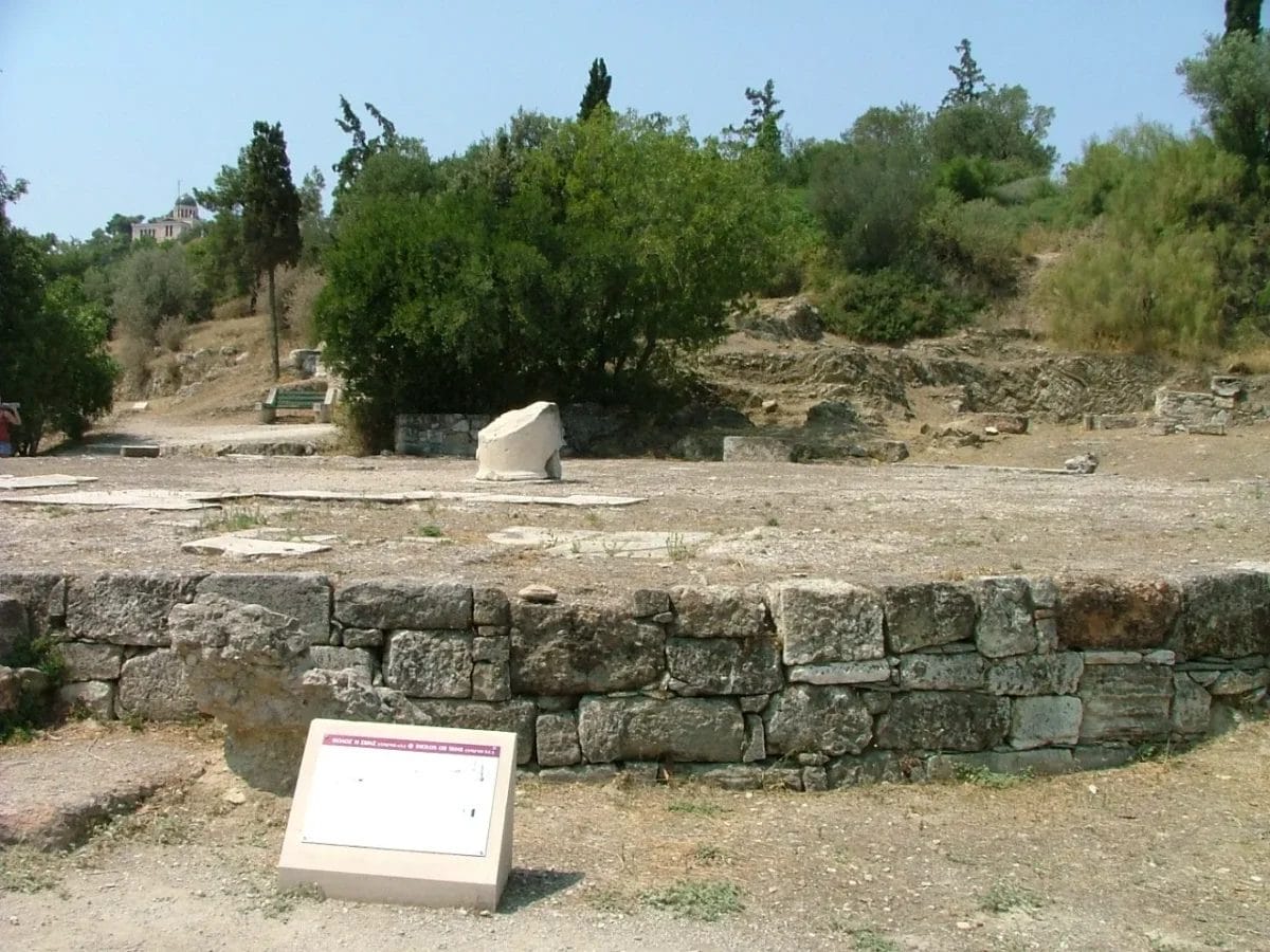 Tholos in the Ancient Agora of Athens