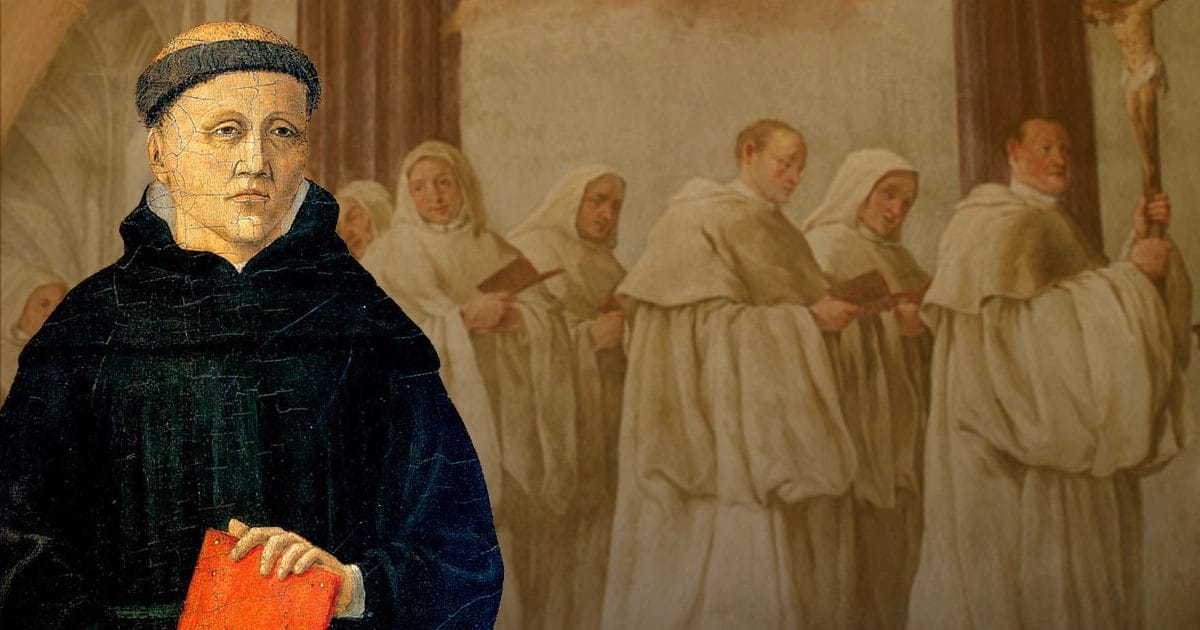 Medieval monks working in scriptorium copying manuscripts that preserved and erased ancient texts